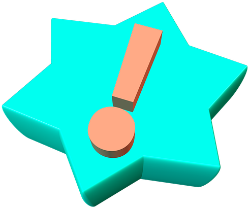 Exclamation Point 507771 - Exclamação Natureza Perigo Verde Clipart (640x640), Png Download