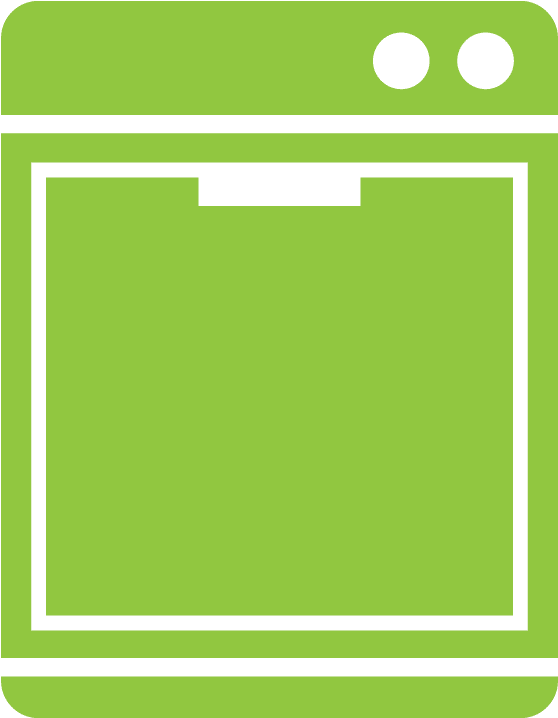 Ogden Appliance Repair Dishwasher Icon - Colorfulness Clipart (899x799), Png Download