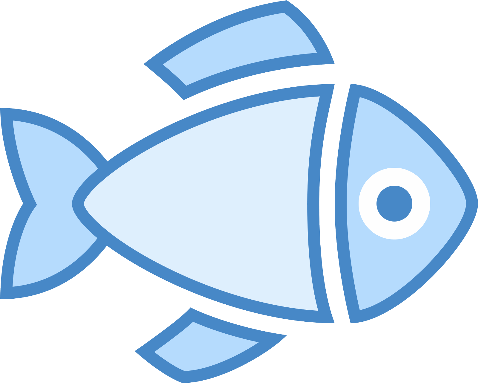 Dressed Fish Icon - Icon Clipart (1600x1600), Png Download