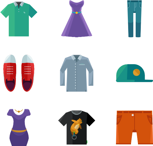 Clothes - Clothes Png - Portable Network Graphics Clipart (600x564), Png Download