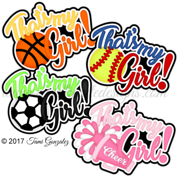 That's My Girl Titles Clipart (600x600), Png Download