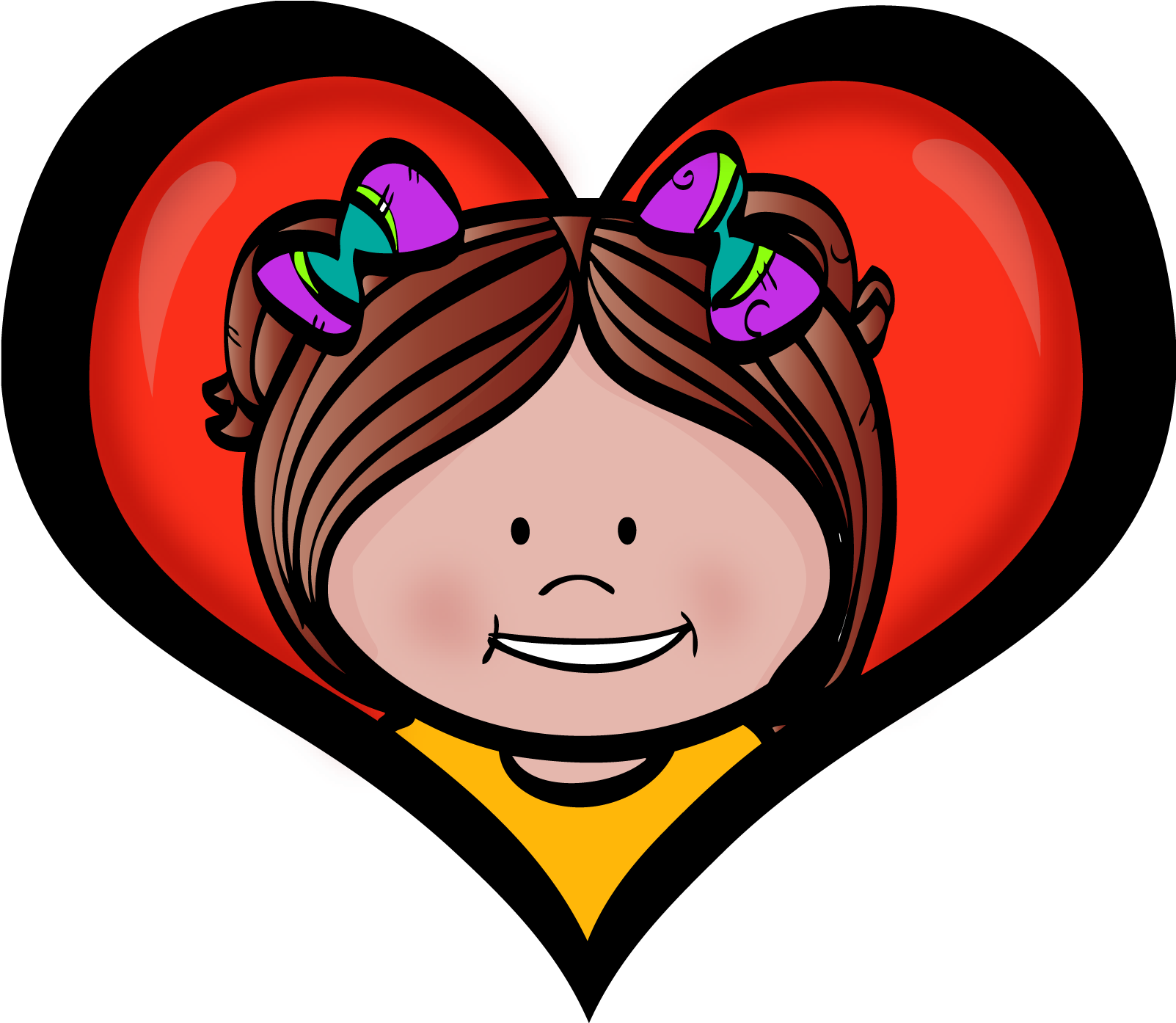 **✿*corazon*✿** - Drawing Clipart (1675x1443), Png Download