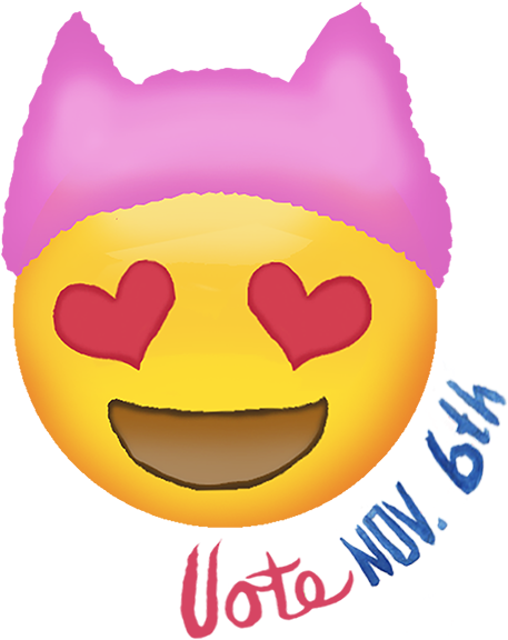 Pussyhat Emoji Clipart (618x618), Png Download
