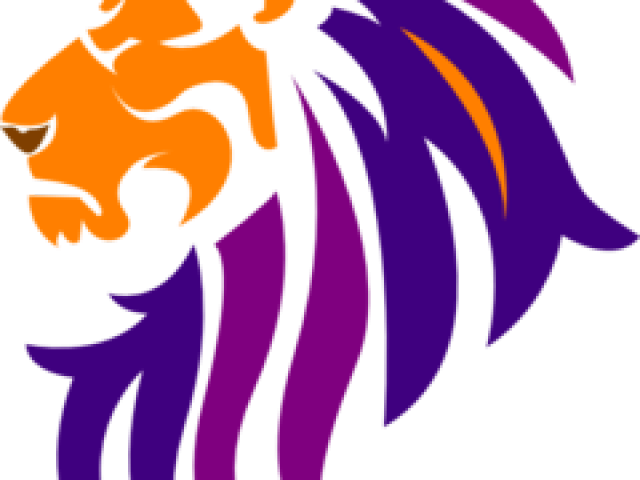 Clipart Freeuse Download Lion Roar Cliparts Free Download - Lion Head Logo Png Transparent Png (640x480), Png Download