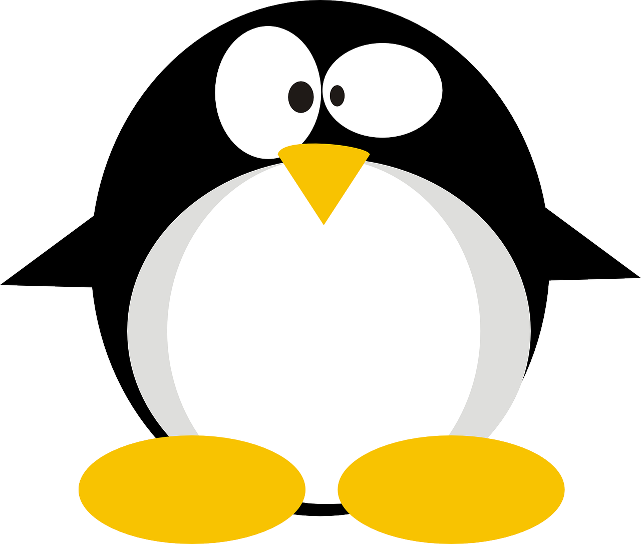 Installing Linux Via Usb - Makes Penguin Confused Clipart (848x720), Png Download