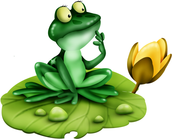 Image Du Blog Zezete2 - Grenouille Gif Animé Clipart (600x538), Png Download