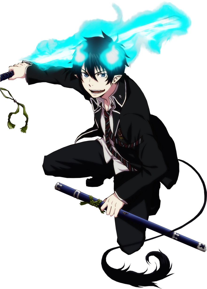 Free Anime Clipart At Getdrawings - Rin Okumura Png Transparent Png (900x1324), Png Download