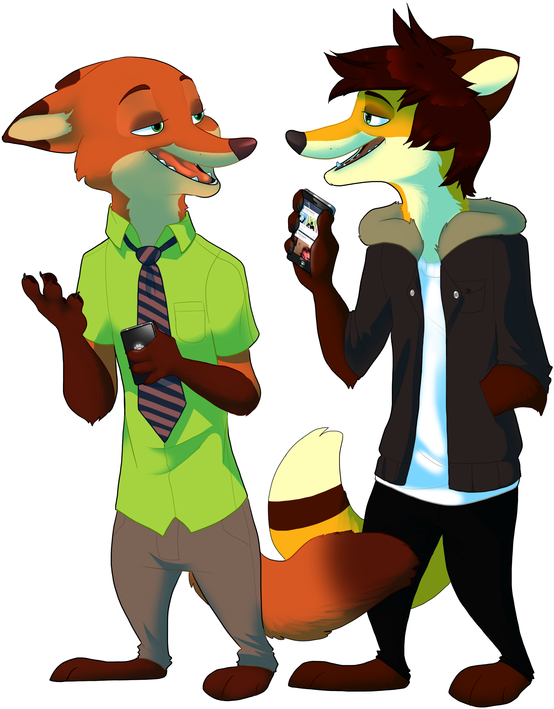 Check It Out Nick - Cartoon Clipart (2000x2666), Png Download