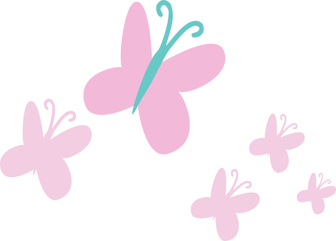 my little pony with butterfly cutie mark
