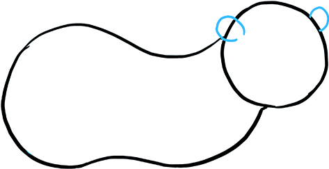 How To Draw Otter - Line Art Clipart (680x678), Png Download