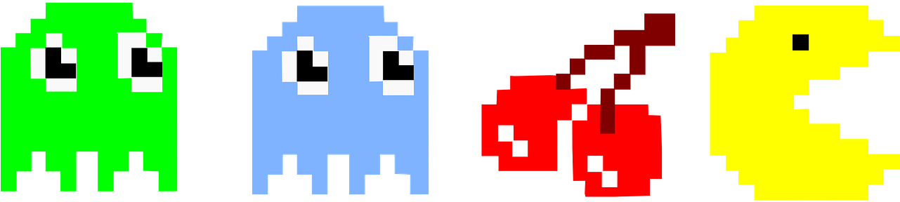Enjoy An Evening Round Of Golf With A Twist - Pac Man Characters Png Clipart (975x488), Png Download