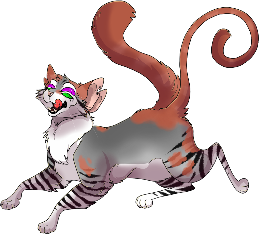 I Love My Mutant Chimera Cat Child - Squitten Clipart (1280x960), Png Download