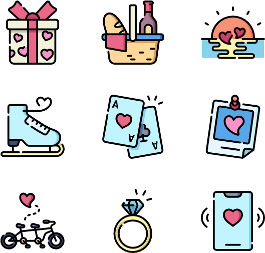 Date Night - Stock Market Icon Png Clipart (600x564), Png Download