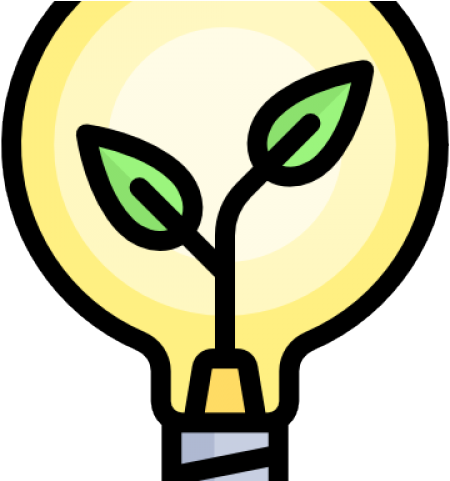 Tech Clipart Technological Environment - Vector Light Bulb Png Transparent Png (640x480), Png Download