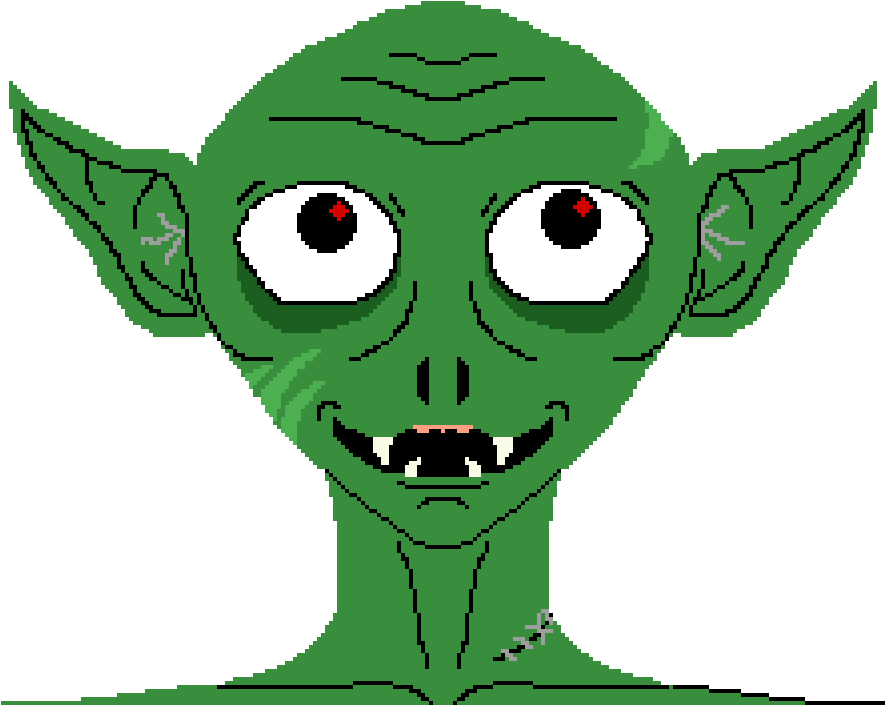Just An Old Goblin - Cartoon Clipart (1020x860), Png Download