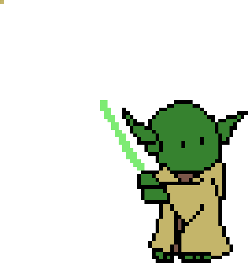 Little Yoda - Clip Art - Png Download (1200x1200), Png Download