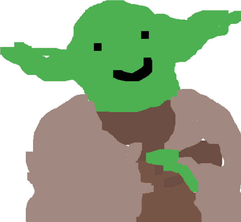 I'm Sorry, Yoda - Cartoon Clipart (1000x1000), Png Download