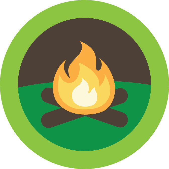 Clip Art Stock Campfire Leader - Ville De Saint Etienne - Png Download (671x671), Png Download