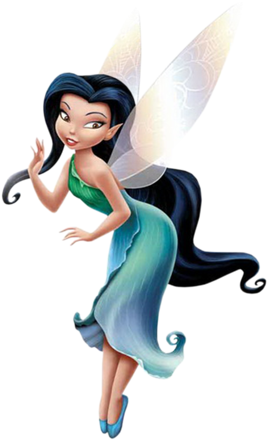 Tinkerbell And Friends Silvermist Clipart (624x900), Png Download