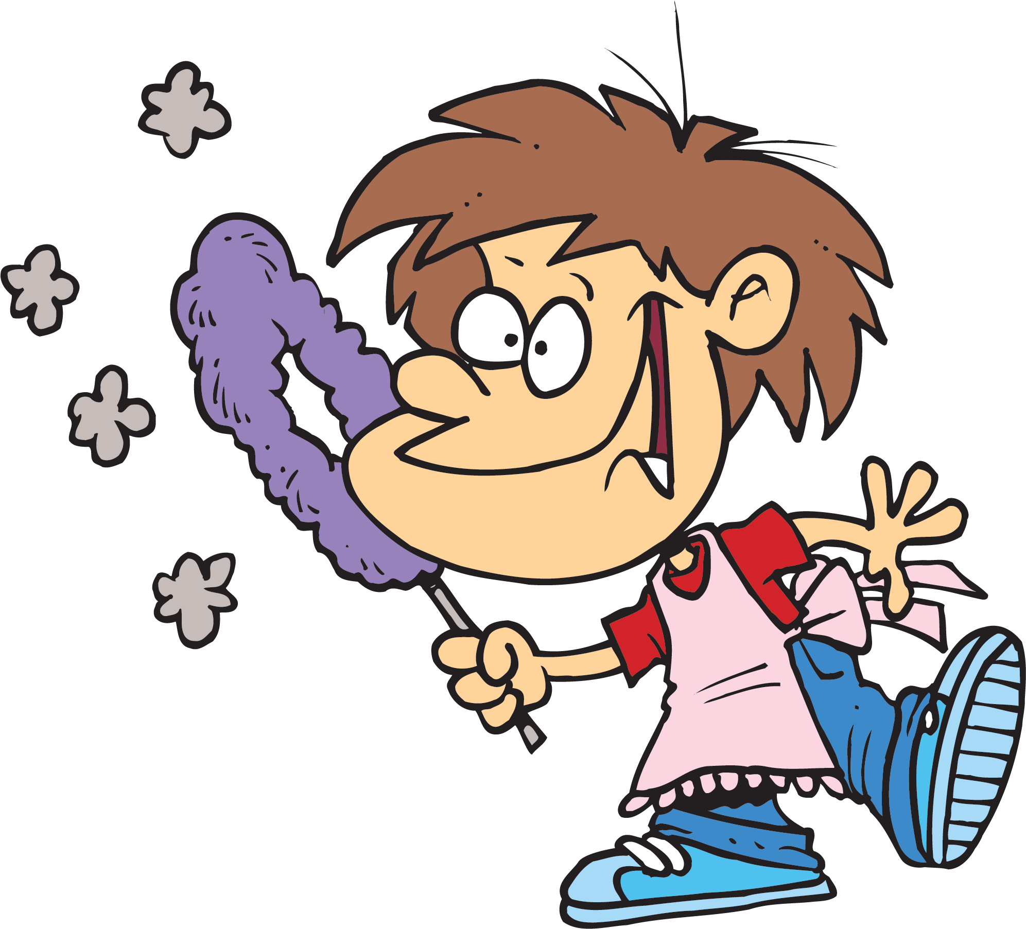 Go Home - - Dusting Clip Art - Png Download (2000x1805), Png Download