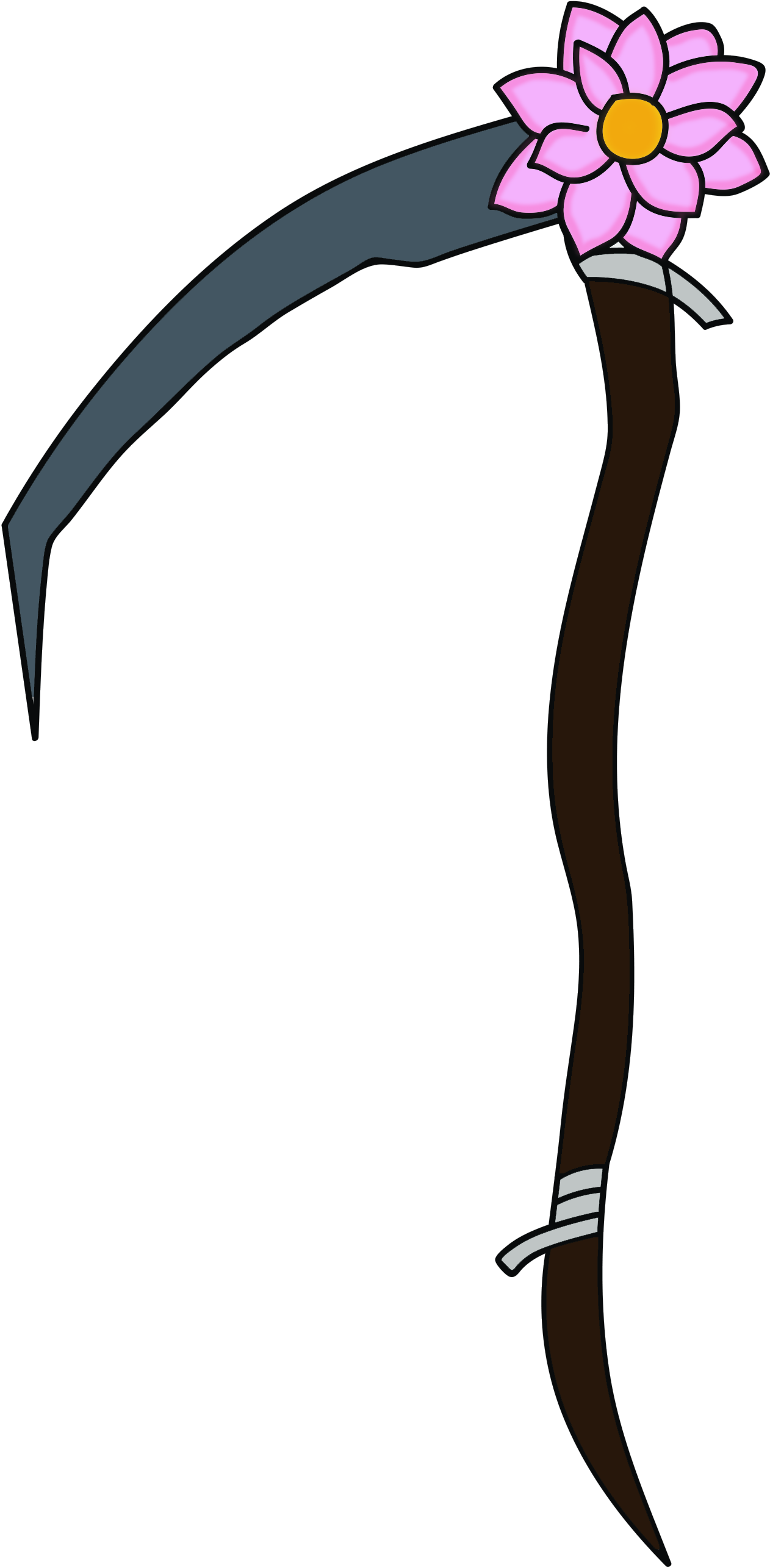 The First Weapon I Made In Paint Tool Sai, Not The Clipart (1262x2571), Png Download