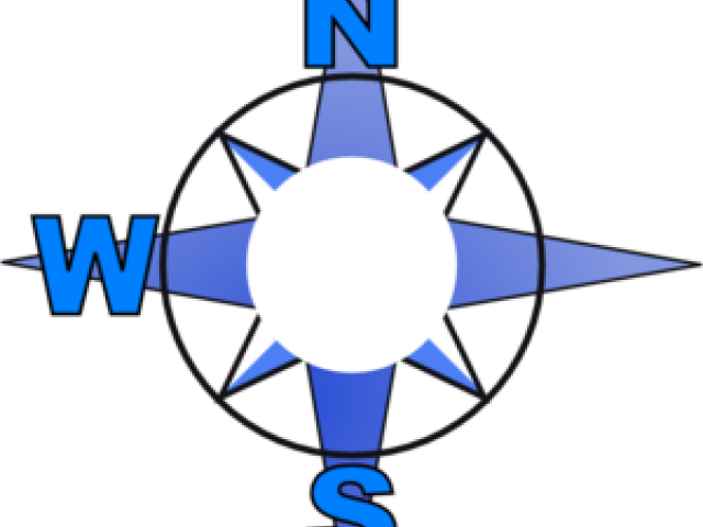 East Clipart - Compass - Png Download (640x480), Png Download