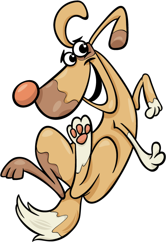 Dogleap - Cachorro Cartoon Clipart (600x842), Png Download