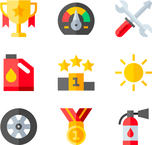 Circuit Icons Free Formula - Speed Icons Clipart (600x564), Png Download