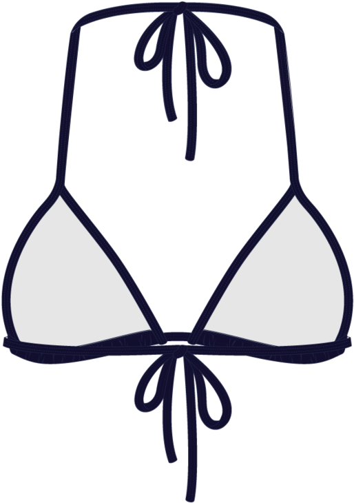 Malibu Blue Bikini - Bikini Clipart (1024x768), Png Download