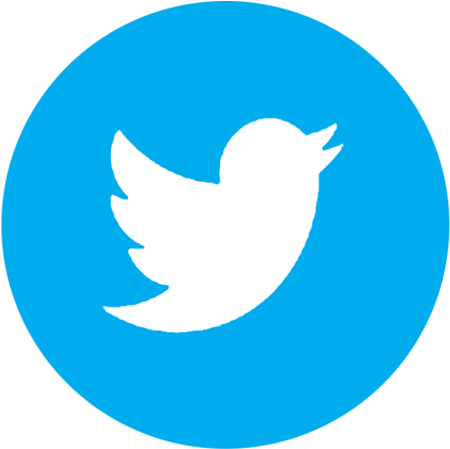 Connect With Us - Twitter Material Design Icon Clipart (600x600), Png Download