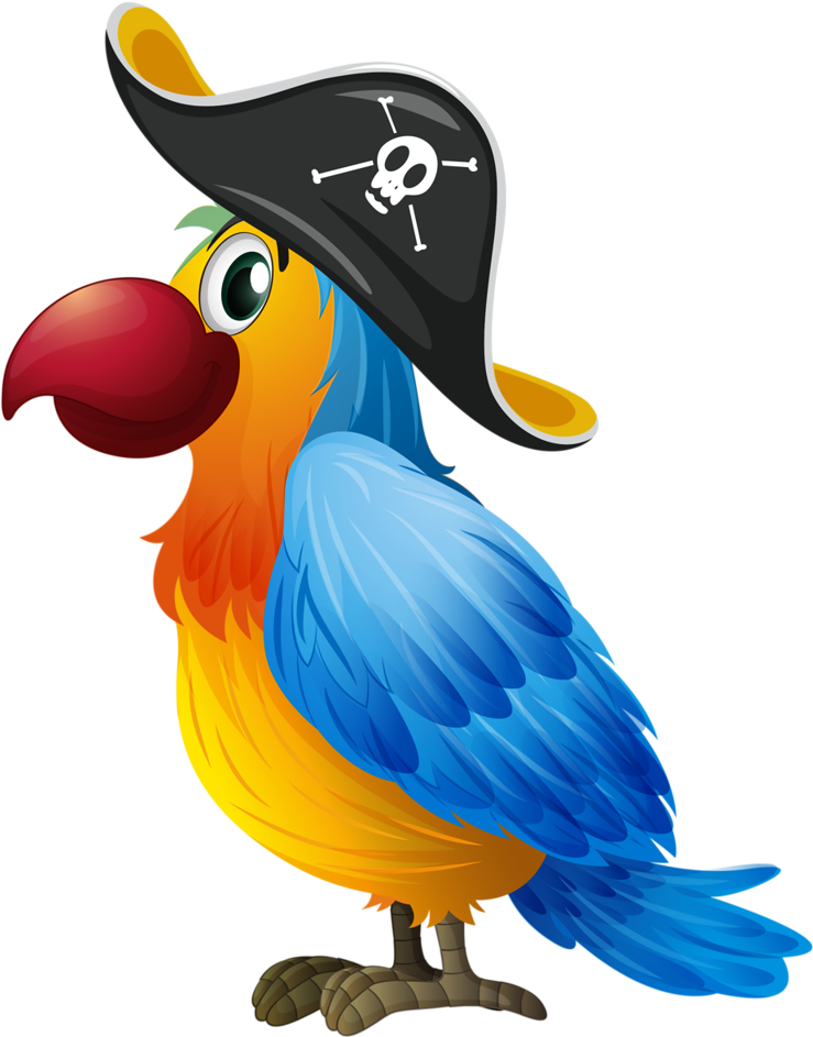 Фото, Автор Soloveika На Яндекс - Colorful Parrot Clipart (854x1024), Png Download