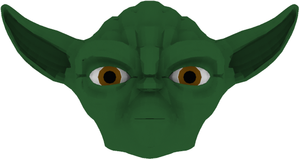 Master Yoda Face Png Clipart (640x480), Png Download