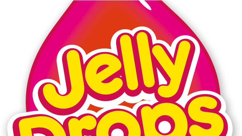 Jelly Drops Clipart (856x440), Png Download