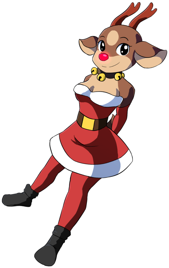 Rudolph Clipart (624x951), Png Download