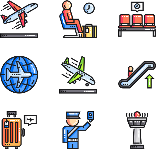 Airport - Hobby Clipart (600x564), Png Download