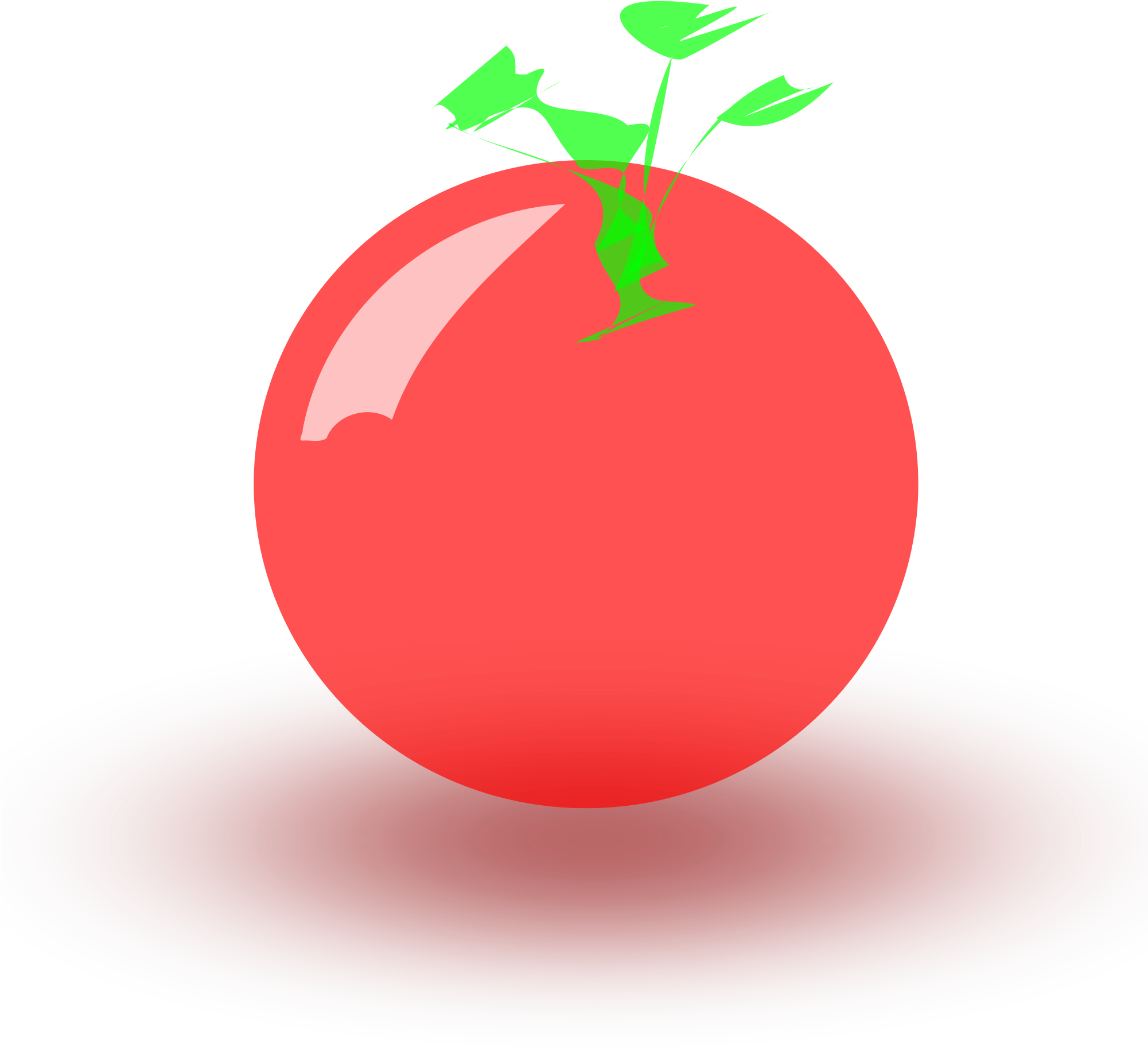 File Inkscapetutorial Tomato Final Wikimedia Commons - Illustration Clipart (2000x2828), Png Download