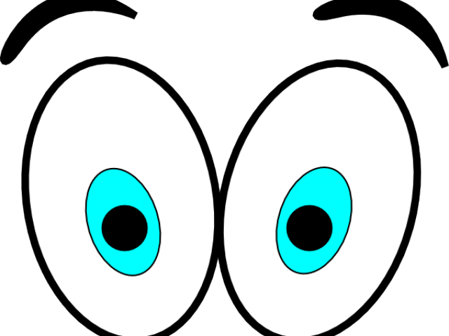 Eyeball Clipart Surprised Eye - Circle - Png Download (640x480), Png Download