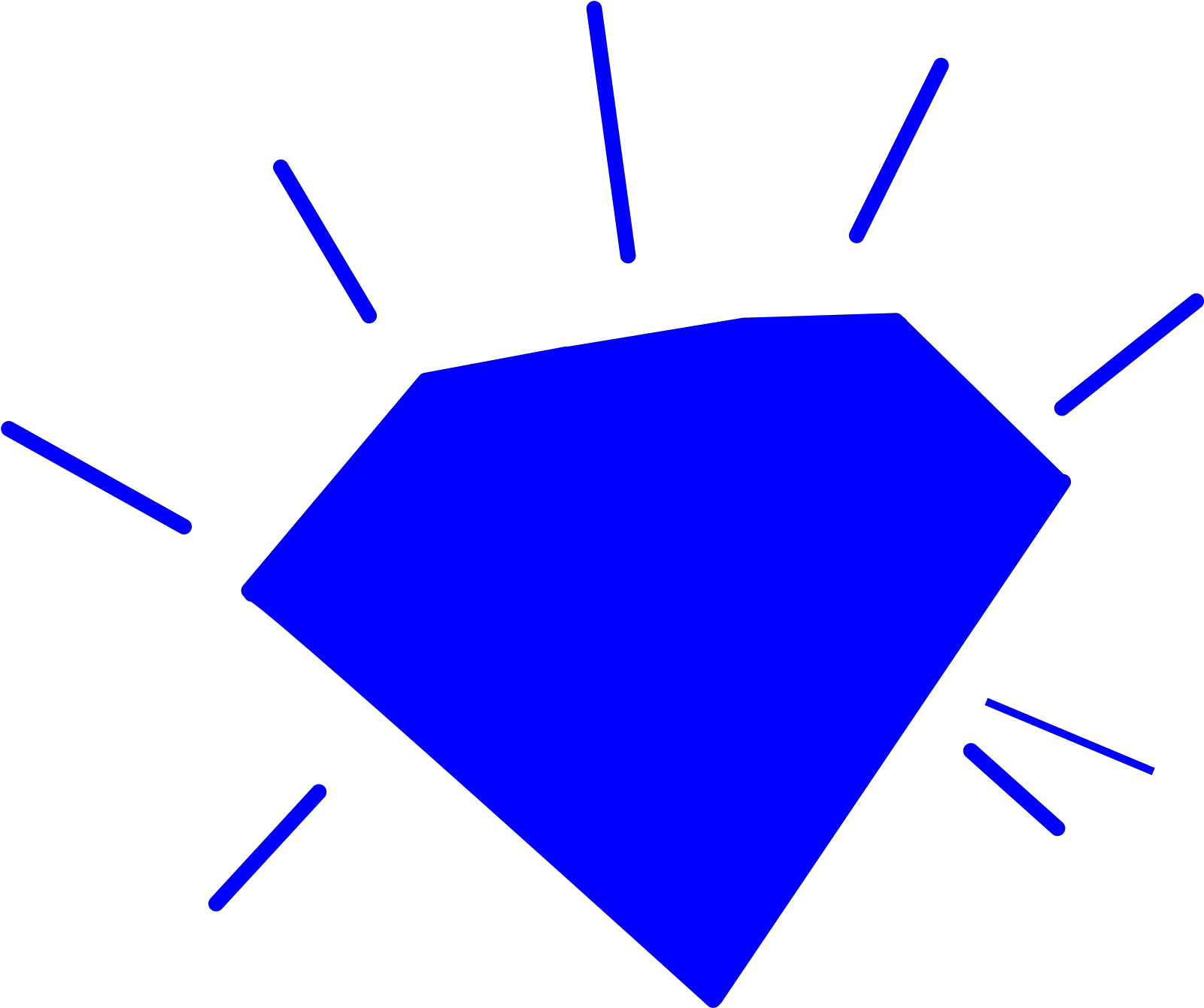 Diamond Clipart (1600x1600), Png Download