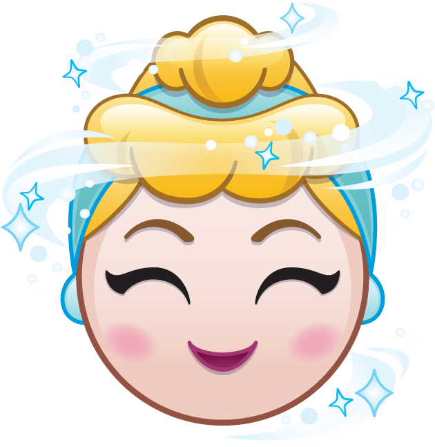 Star Wars Emoji Blitz Clipart Clip Art Transparent - Disney Emoji Cinderella - Png Download (667x652), Png Download