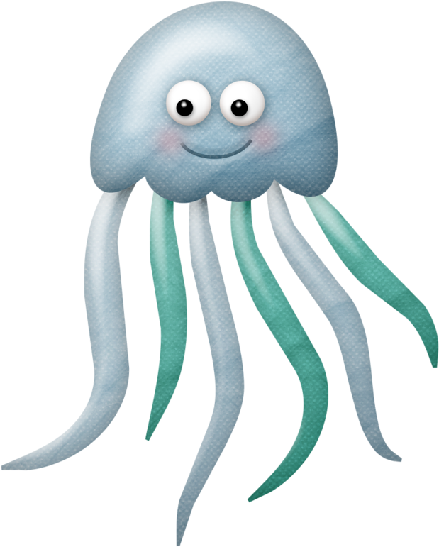 Gif De Animales Marinos Png Clipart (631x800), Png Download