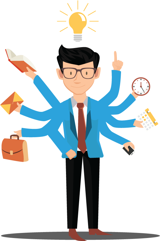 Business People Image Cartoon Clipart (538x808), Png Download