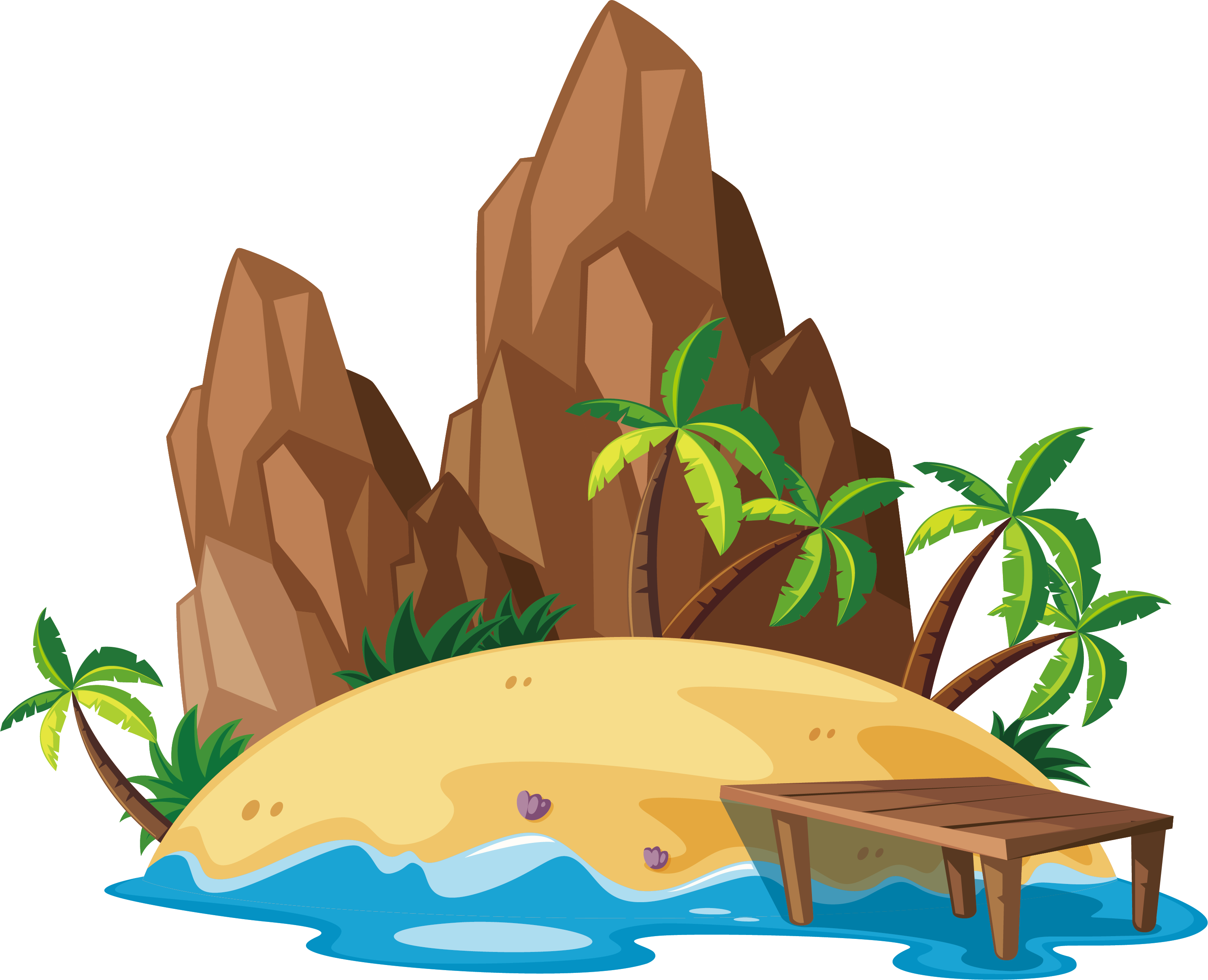 Summer Theme Clipart (3056x2480), Png Download