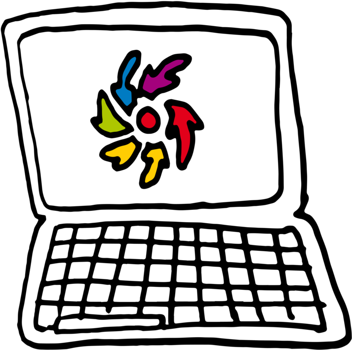 Vintage Computer Icons Clipart (911x1024), Png Download