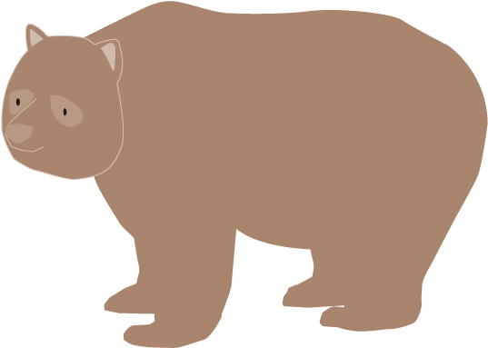 Brown Bear Clipart (640x640), Png Download