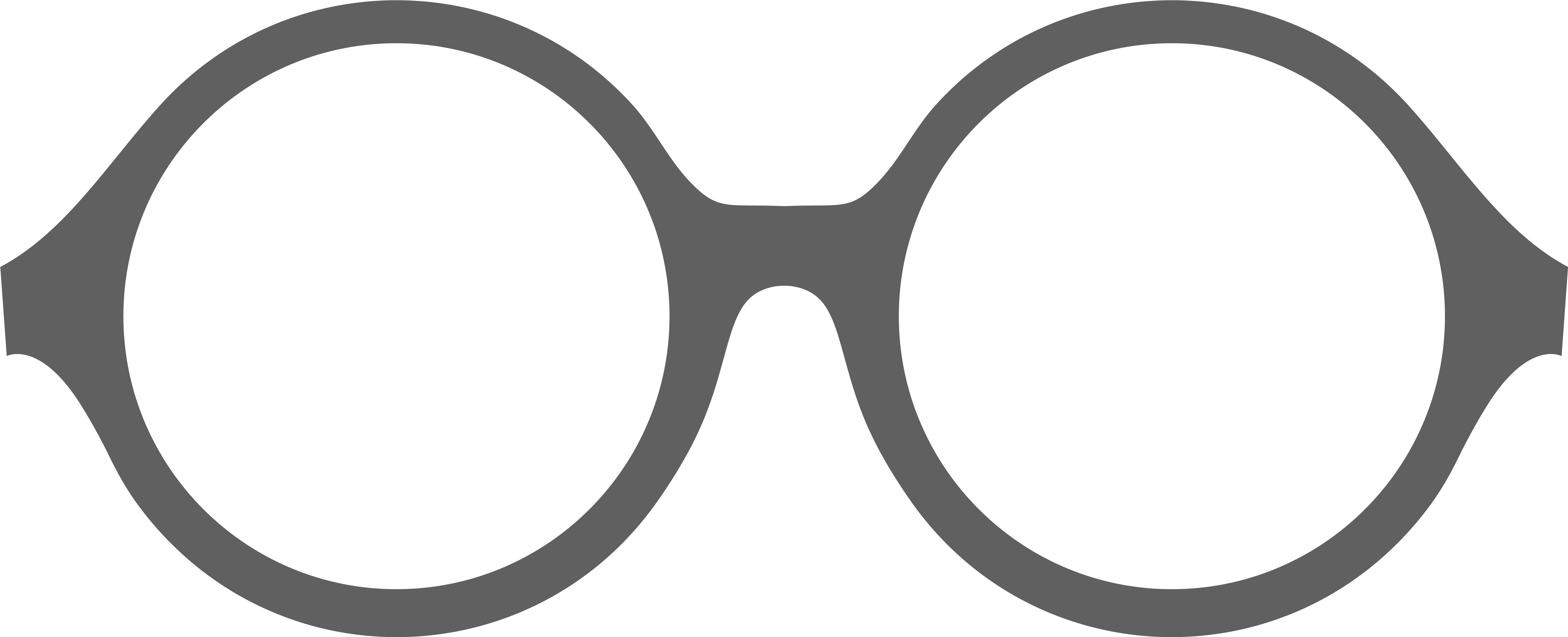 Transparent Wholesale Clipart - Glasses Png Clipart (5736x2331), Png Download