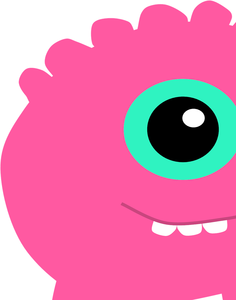 Cute Monster Cartoon Png Clipart (1024x1024), Png Download