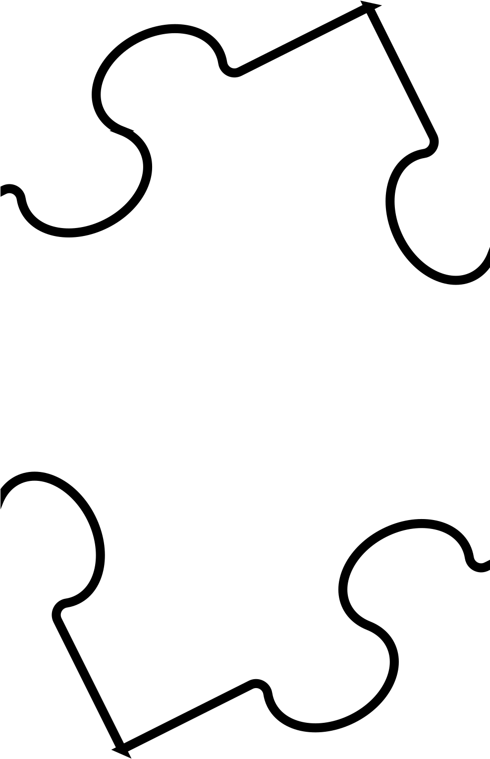 Puzzle Clipart Black And White - Png Download (1600x1600), Png Download