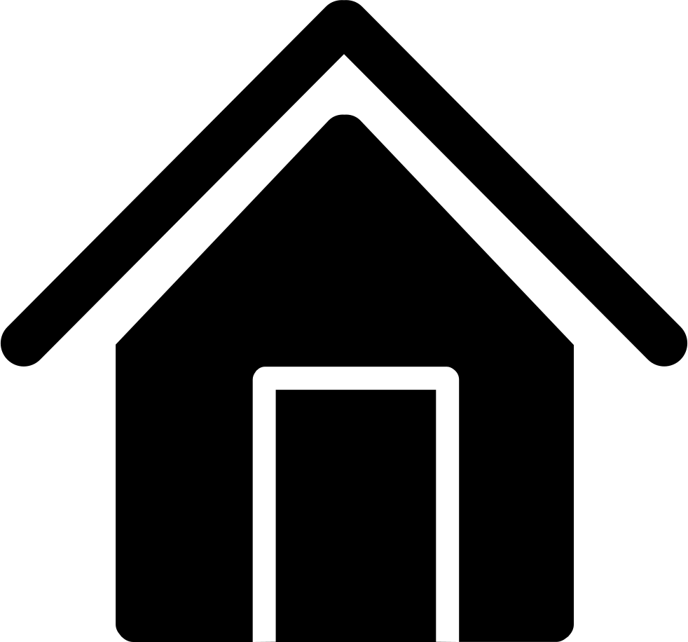 Home - Home Logo Png Black And White Clipart (982x916), Png Download