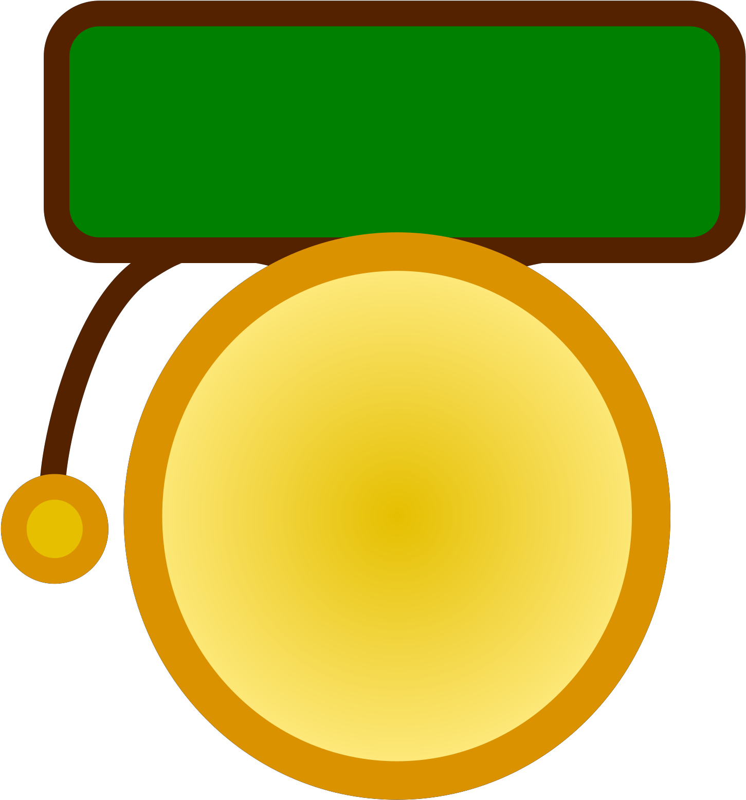 School Bell Clipart Png Transparent Png (1600x1600), Png Download