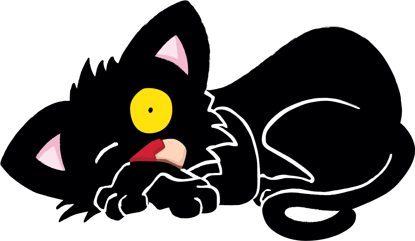 Library Of Bad Cat Clipart Library Library Png Files - Bad Kitty By Nick Bruel Transparent Png (1420x822), Png Download